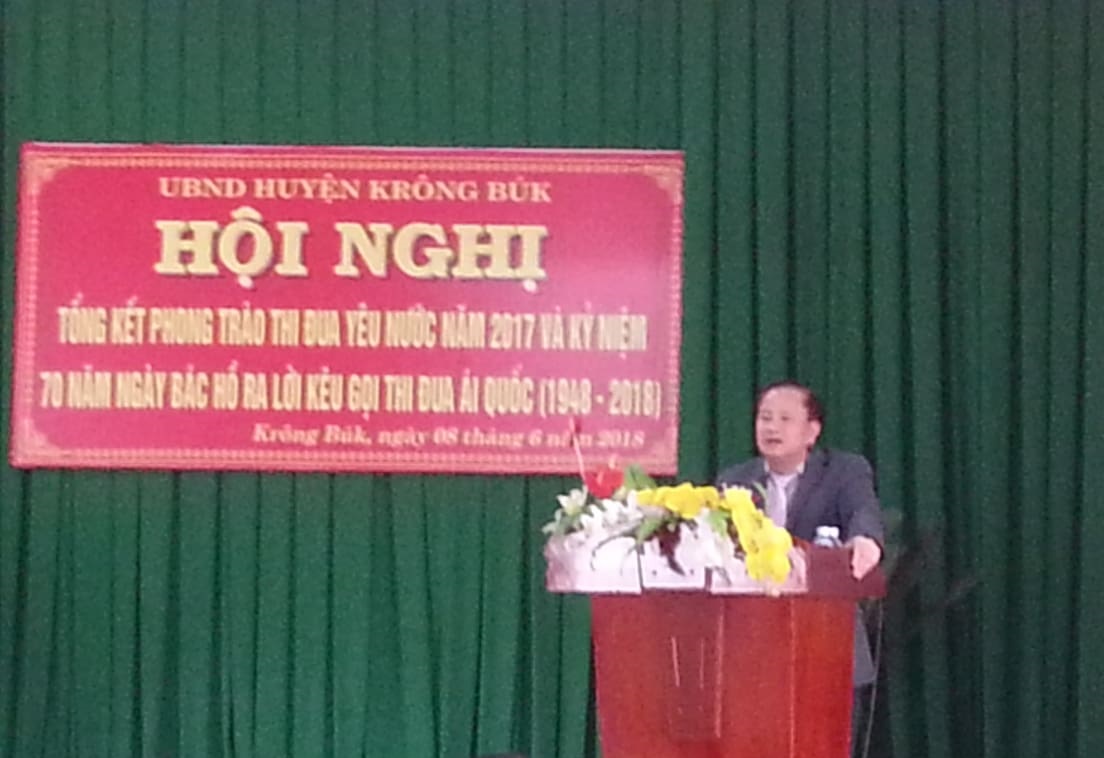 Hội nghị tổng kết công tác thi đua khen thưởng năm 2017.